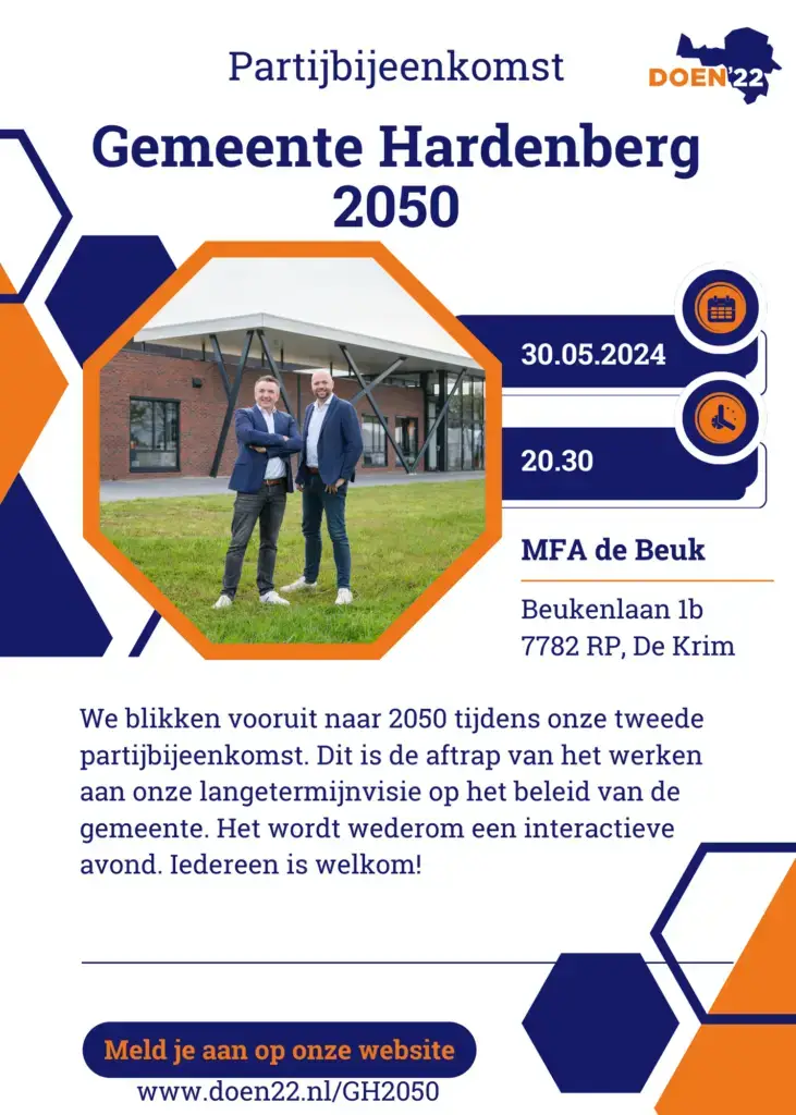 Partijbijeenkomst DOEN’22