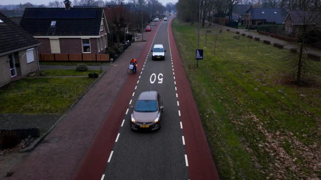 Dedemsvaartseweg-Noord in Lutten