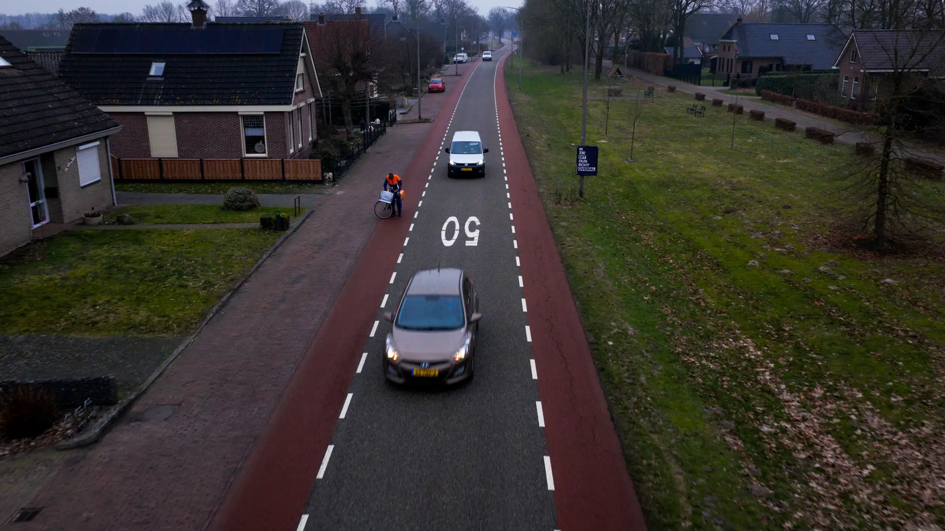 Dedemsvaartseweg-Noord in Lutten
