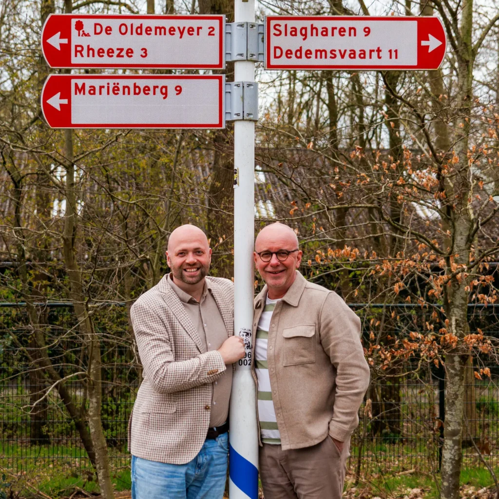 Piet-Cees van der Wel en Andy de Vos