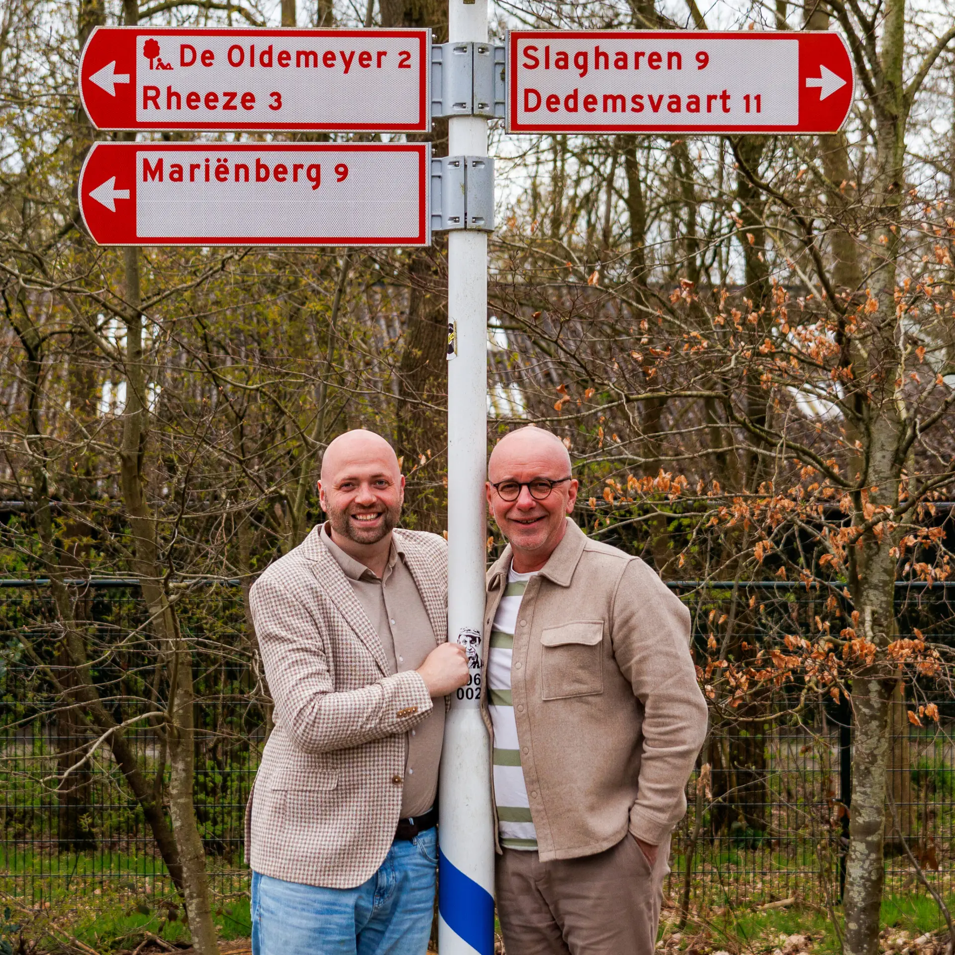 Piet-Cees van der Wel en Andy de Vos