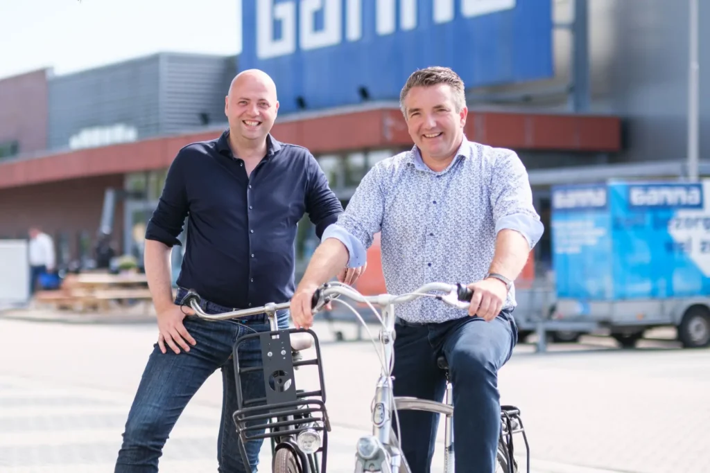 Piet-Cees van der Wel en Erik Volkers