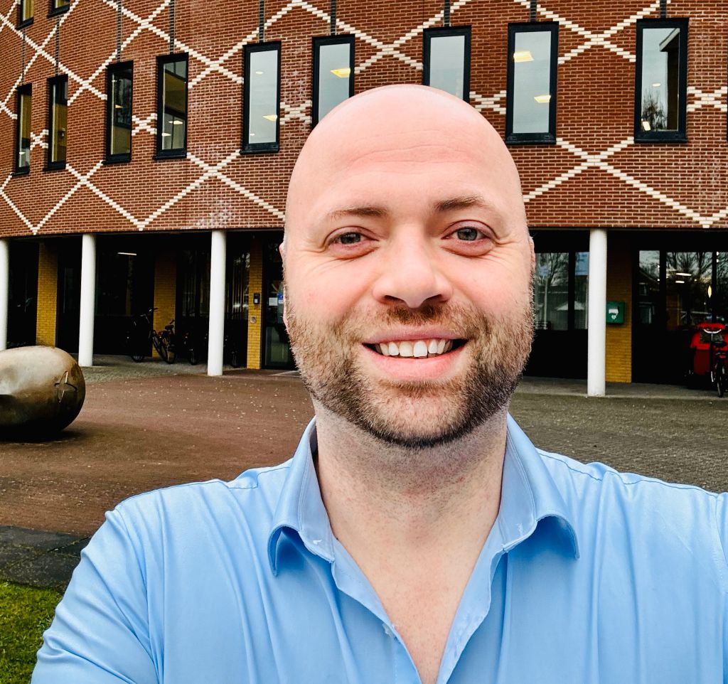 Piet-Cees was even weer terug op zijn oude school